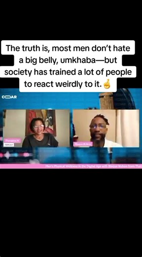 The truth is, most men don’t hate a big belly, umkhaba—but society has trained a lot of people to react weirdly to it.🤞 Anyway, put in the work & make your money. If your pockets are deep, ladies make exceptions—& you can always shape up later.😂 CANVAS OF A RUNER on YouTube▶️
