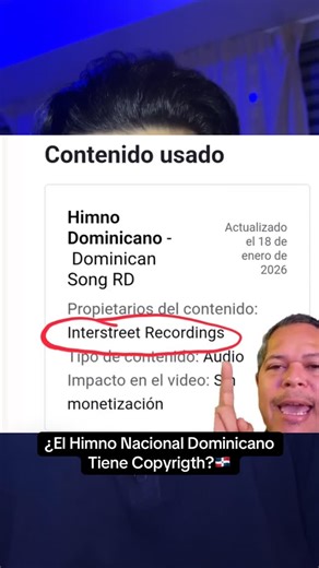 Kenneth Wú on Instagram: "Dominicano 🇩🇴 ¿El himno nacional Tiene dueño? ¿Y no es dominicano? Constitución: Establece que el Himno Nacional es único e invariable. • Ley 210-19 (Ley de Símbolos Patrios): Unifica y moderniza la protección, prohibiendo alterar su letra o música, bailarlo, o usarlo de forma irreverente, con sanciones específicas. • Ley 65-00 (Derecho de Autor): Protege a los autores, pero los simbolos patrios están regulados por leyes especificas que priman su carácter de símbolo