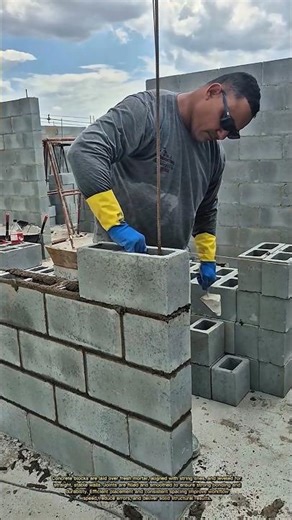 Block Wall Construction Done Right (Fast & Clean Masonry Method)