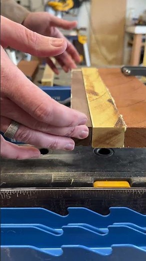 Using ‪@rockler‬ mini deluxe panel clamps to glue up our cutting board.