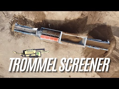 Trommel Screening Topsoil