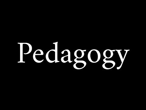 How to Pronounce Pedagogy (English Word)