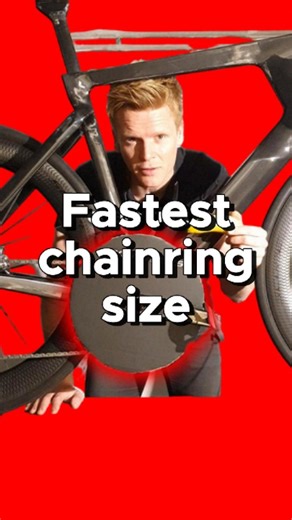 Arne Peters on Instagram: "⚙️ What is the fastest chainring size?"