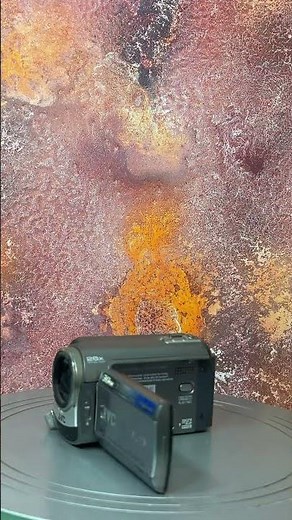 JVC Everio hard disk camcorder.