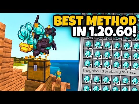 The BEST *ALL ITEMS* DUPLICATION GLITCH in Minecraft Bedrock 1.20.60