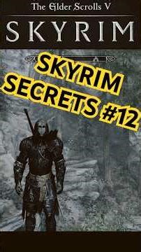Skyrim Secrets #12: The Chest 75% of Players Miss (Ansilvund Tower)