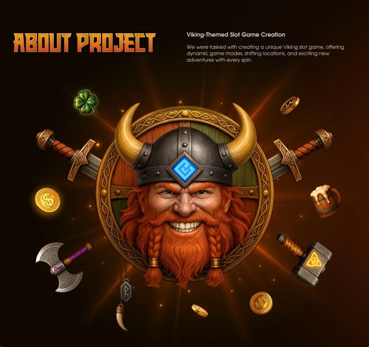 Vikings Wild Feast animation viking