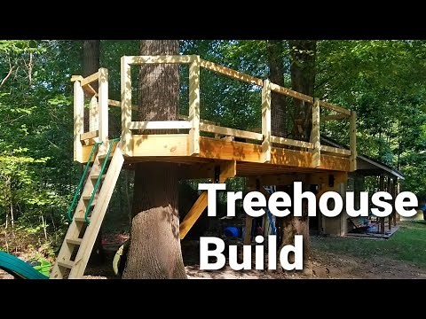 How to Build a Backyard Treehouse - Part 2