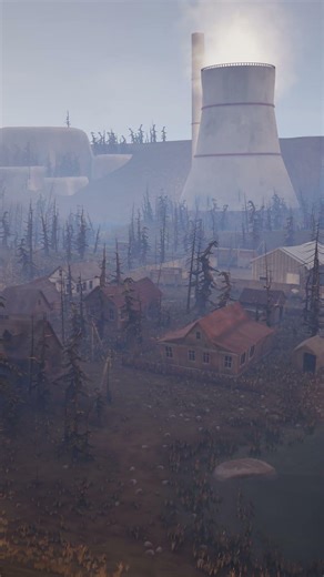 Stylized Post-Soviet Abandoned Village – Environment Pack. Add to your wishlist on FAB!