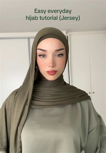 Easy Jersey Hijab Tutorial for Everyday Wear