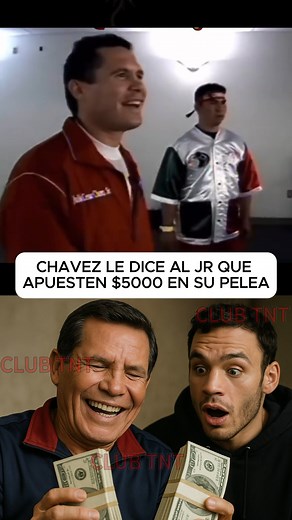 Mira la apuesta que Chavez queria hacer en una pelea de Chavez Jr. en sus inicios 🤑🔥 #box #boxeo #boxing #chavezjr #juliocesarchavez | Club TNT