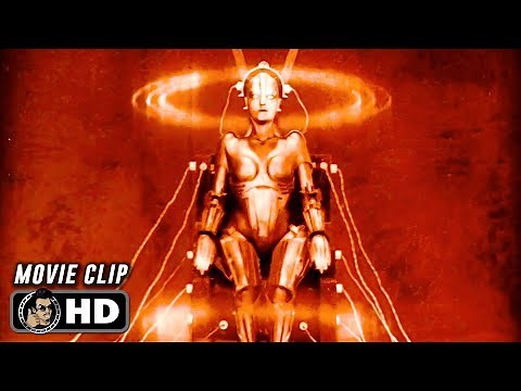 Classic Sci Fi Robot Scene | METROPOLIS (1927) Movie CLIP HD