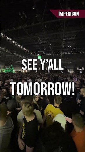 Can't wait for tomorrow 🤩 #impericon #impericonfestival #festival