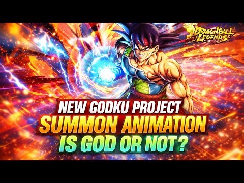 CAN WE DO SUMMON ON GODKU PROJECT 💀 DB LEGENDS LF SHOAIB 💪