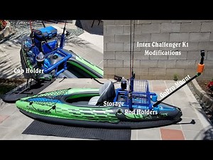 Intex Challenger K1 Inflatable Kayak Modifications