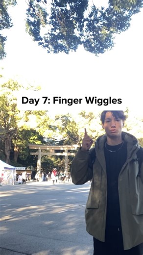 Finger Wiggler on Instagram: "Day 7 of wiggling my finger for every follower that I get☝️Let’s wiggle #Day7 #Challenge #fingerwiggle #wiggle #Viral #ForYouPage #everyfollower #algorithm #Trending #engagement #Trend #Trending #Trendingreels #viralvideos #viralreels #explore #explorepages #daily #food #yoyogipark #meijishrine #shibuya #tokyo"