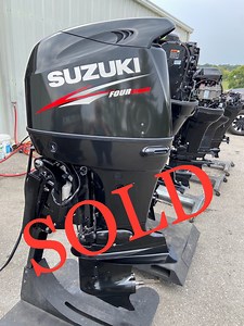 $5,995 This listing is for a used 2004 Suzuki 140 HP 4-Cylinder EFI 4-Stroke 20" (L) Outboard Motor. Model number: DF140A. Serial number: 425035. Weight - 410 lbs. 190-220 PSI compression on all four cylinders. 168 Hours. New Gear Oil. Electric Start. Remote Steer. Power Tilt/Trim. Standard Rotation. This motor has a 2004 powerhead mounted on a 2014 midsection. (Powerhead Serial 425035) (Midsection Serial 14003F-510534) - Controls, Propeller, Battery, Fuel Tank and Line, and Stand are Not Includ