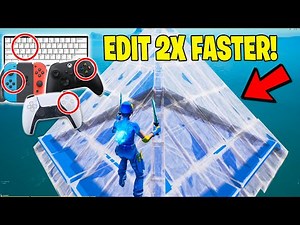 The SECRET Setting To Edit 2X FASTER on Fortnite! (Console & PC!)