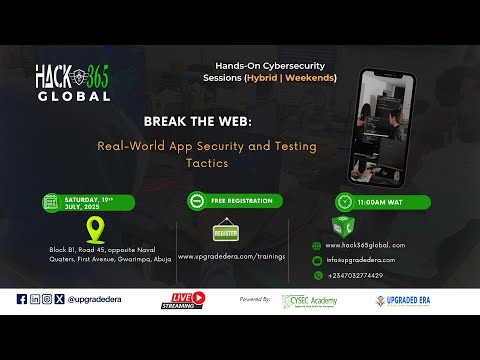 Break the Web: Real-World App Security & Testing Tactics