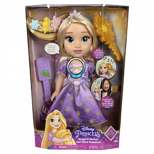 Disney Ultimate Princess Celebration Magic in Motion Rapunzel Feature Doll, for Children Ages 3
