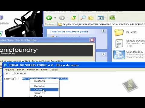 INSTALANDO E REGISTRANDO O PLUGUIN MP3 SOUND FORGE Jaime Goiano
