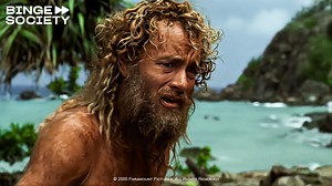 Every 90s kid used a volleyball as "Wilson" because of this movie. Period. | Binge Society - The Greatest Movie Scenes