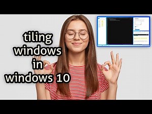 Windows have a tiling windows manager