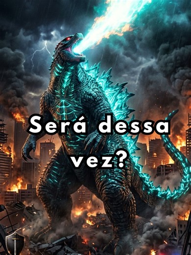 Será que dessa vez o Godzilla da conta? #monarch #godzilla #series #monstros #protagonista