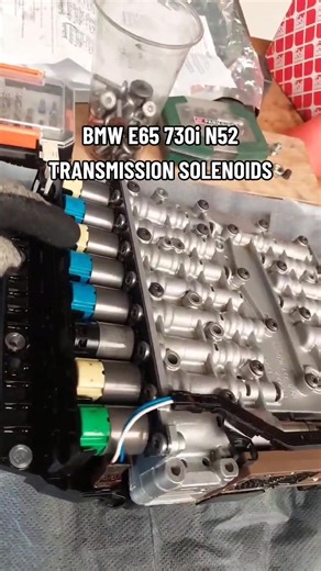BMW E65 730i N62 Transmission Solenoids Replacement Guide