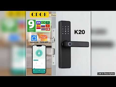 CDOK K20Tuya Bluetooth door lock multiple unlocking methods suitable for officeapartmentBBbedroom