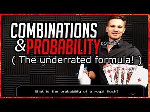 ♣️ Combinations and Poker Probability (Understanding the Binomial Coefficient)