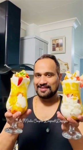 74K views · 558 reactions | മധുര പ്രേമികൾക്ക് ഇതാ എളുപ്പത്തിൽ ഉണ്ടാക്കാൻ പറ്റുന്ന ഒരു Dessert |Simple Eton Mess Recipe #etonmess #dessert #sweets #recipeideas #simplepudding #pudding | Uk MalluCouple Deepu & Deeliya | Facebook