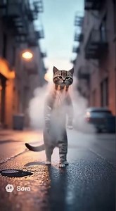 Cute Kitten Turns Into Giant Cat Titan