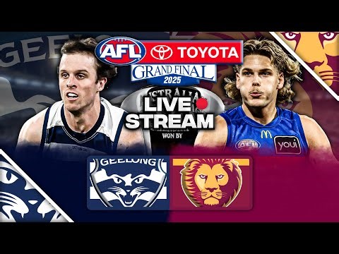 Geelong Cats vs Brisbane Lions | AFL Grand Final, 2025 Live Watch Along