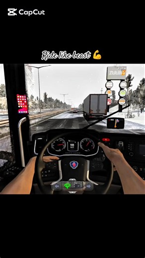 Scania Truck | Truck Simulator Ultimate #game #gameplay #gaming #ets2 #truck #simulator #gamebus