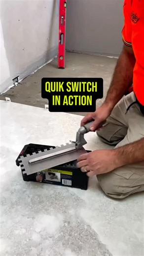 Slide - click - go 🔥 The Quik Switch Trowel Kit keeps your most used sizes in one place - ready to swap in seconds. #QuikSwitchSystem #Trowels #Tiling #Solution #Easy | DTA Australia Pty Ltd