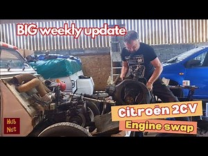2CV engine swap, Charade reassembly - weekly update!