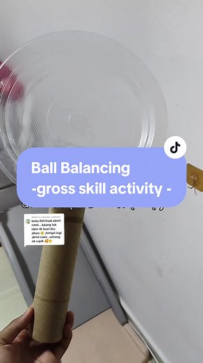 Fun Gross Motor Skill Activity for Babies and Toddlers - Ball Balancing