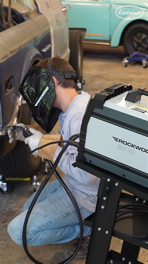 Start welding for just $249.99! MIG, Stick, Fluxcore & optional TIG—all in one beginner-friendly, dual-voltage machine. | Eastwood