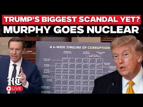 US Congress Live: Chris Murphy Lays Out Explosive '500 Days Of Corruption' Timeline Against Trump