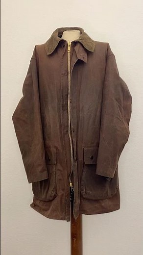 #vintage #barbour #northumbria #waxjacket from the 70s/80s. Before and after refurbishment. #fyp