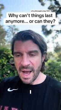 Why can't things last anymore... or can they? #losangeles #positivevibes #lifeadvice #motivation