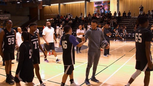 Inside Stephen Curry’s camp for young underdog athletes