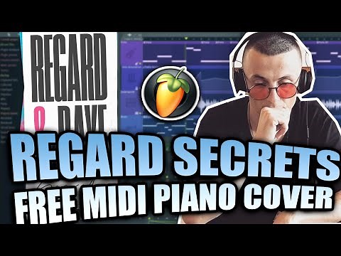(MIDI + FLP) Regard - Secrets (FL Studio How To Play / Piano Tutorial)