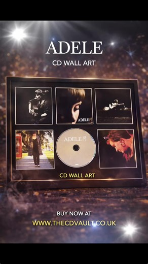 Adele – CD Wall Art 19 Raw, soulful, and heartbreakingly honest ✨🔥 This 19 CD wall art isn’t just décor — it’s the sound of a powerhouse voice emerging. With stripped-back production and deeply personal songwriting, this display captures Adele at the very beginning of a remarkable journey 🎤💿 Warm acoustic tones, emotional depth, and unmistakable vocal strength define a debut filled with vulnerability and maturity beyond its years. It’s intimate, authentic, and timeless. A beautiful statement 