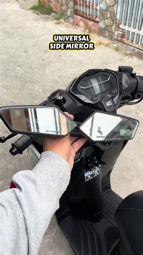 Affordable Universal Side Mirror for Motorcycles
