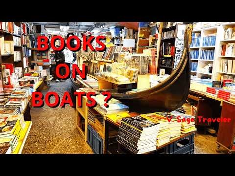 The Floating Bookstore: Venice's Most Beautiful Hidden Gem