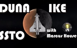 《坎巴拉太空计划》(搬运)SSTO往返Ike。