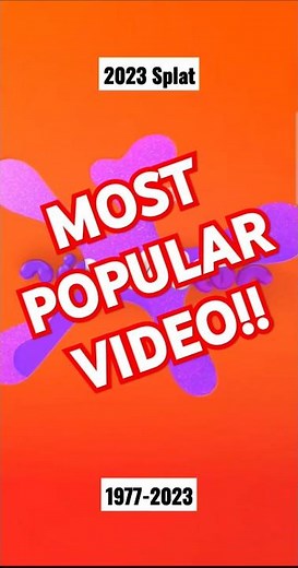 Nickelodeon splat logo (Brief 1986-2024)