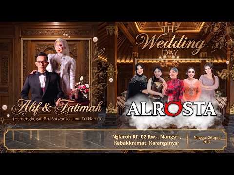 Live Wedding 'Alif & Ulfa' | Campursari ALROSTA Dongkrek | MudaLaras & TrijiJaya Audio | HVS Sragen